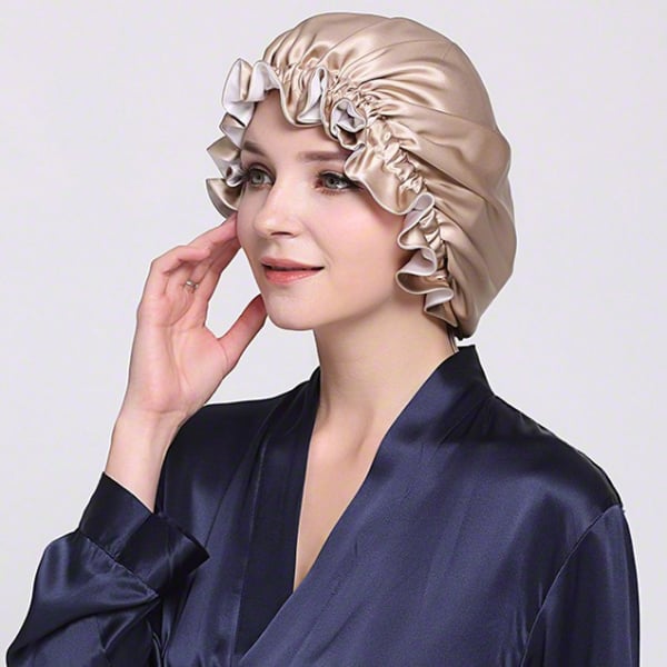 Mulberry Silk Sleep Cap, Night Bonnets for Hair