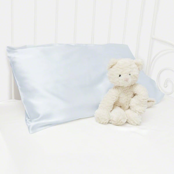 MEILIS 100% Silk Pillow Cover Fits Pillows Sized 13 x 18 or 12x 16 for Kids Bedding 