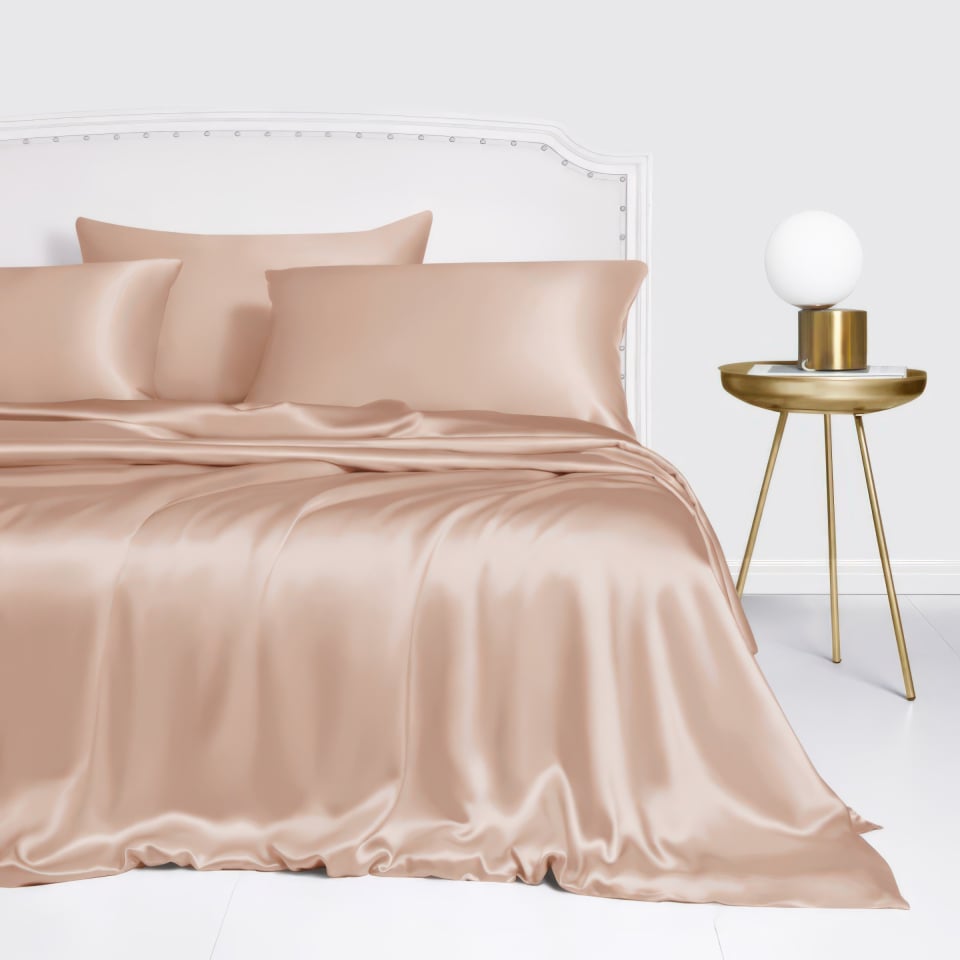 silk duvet cover_pearl pink