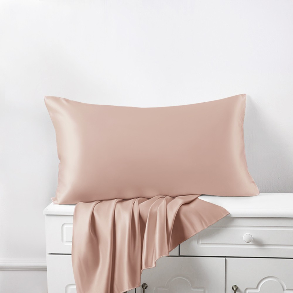 taies d'oreiller en soie_pearl pink