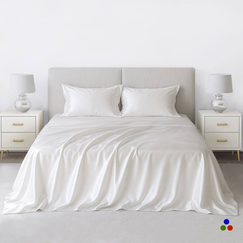 customized silk flat sheet