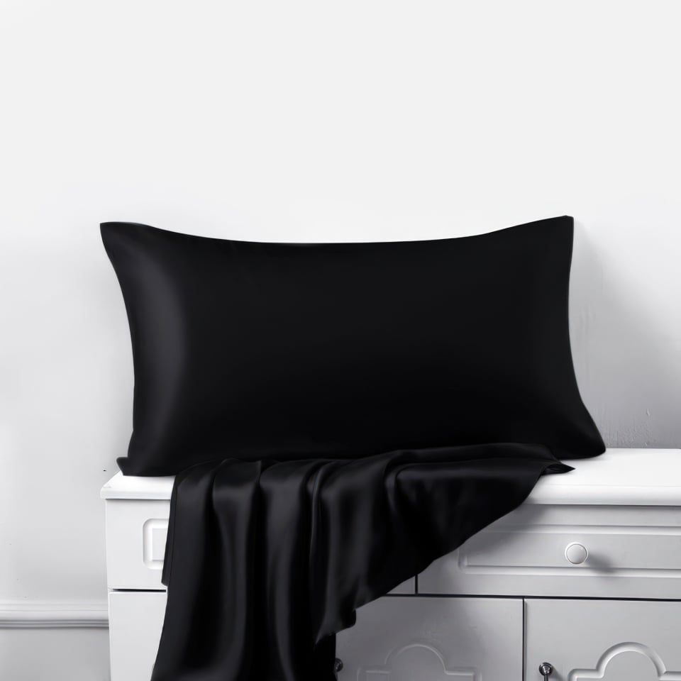 black housewife silk pillowcases