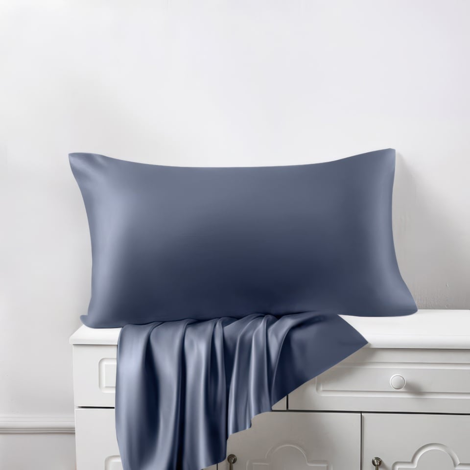 housewife silk pillowcases_dark blue