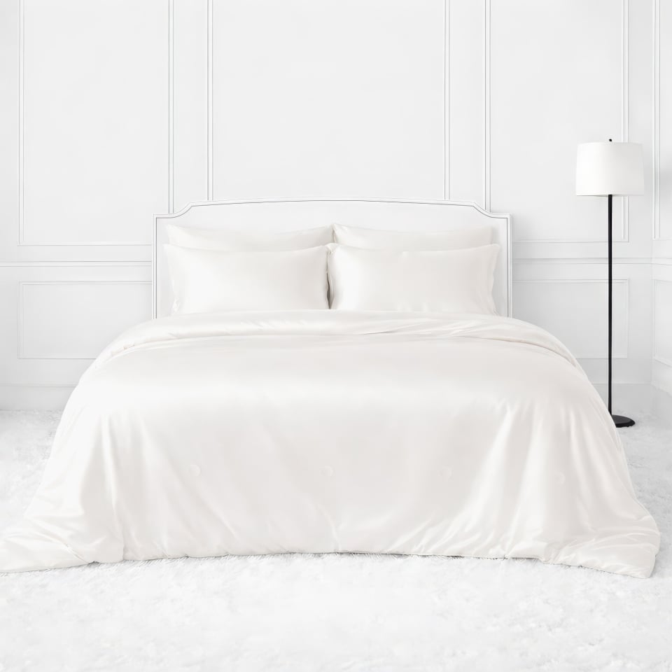 winter silk filled duvets