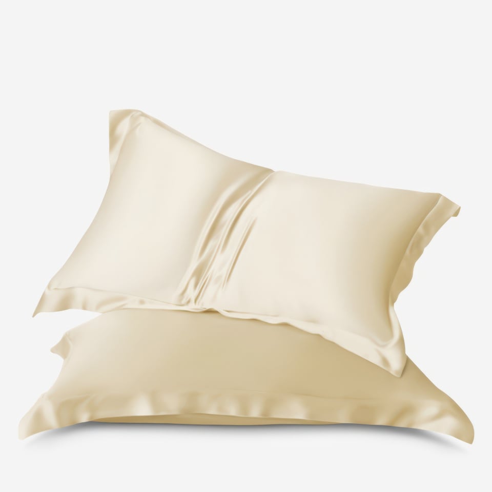 fundas de almohada de seda oxford_champagne