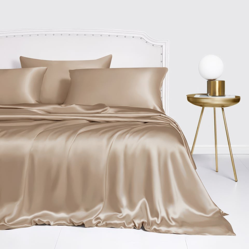 silk duvet cover_cappuccino