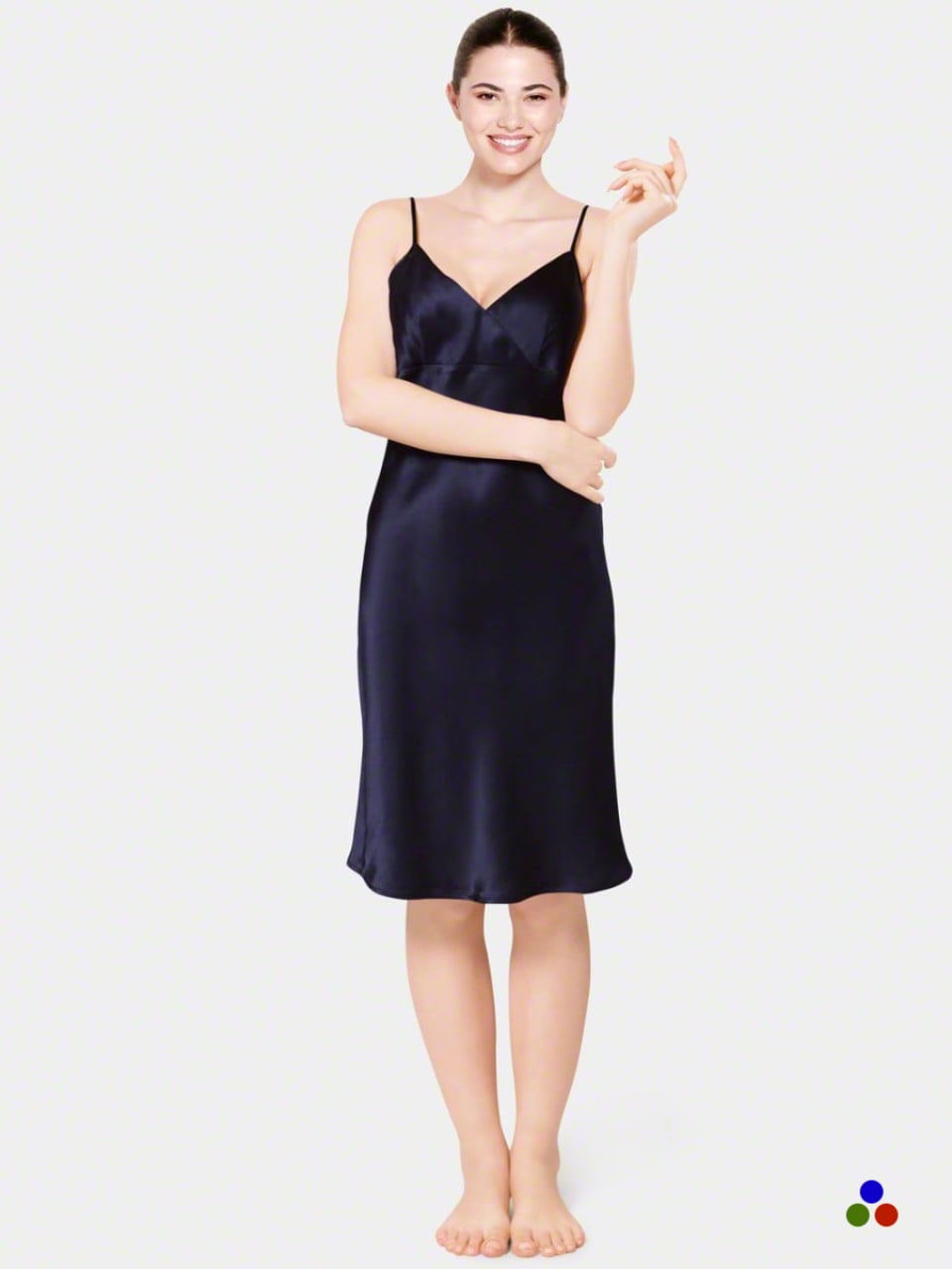 silk slip_navy