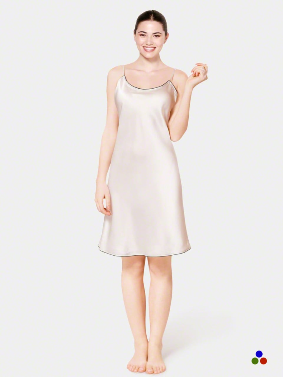 silk slip_ivory/black