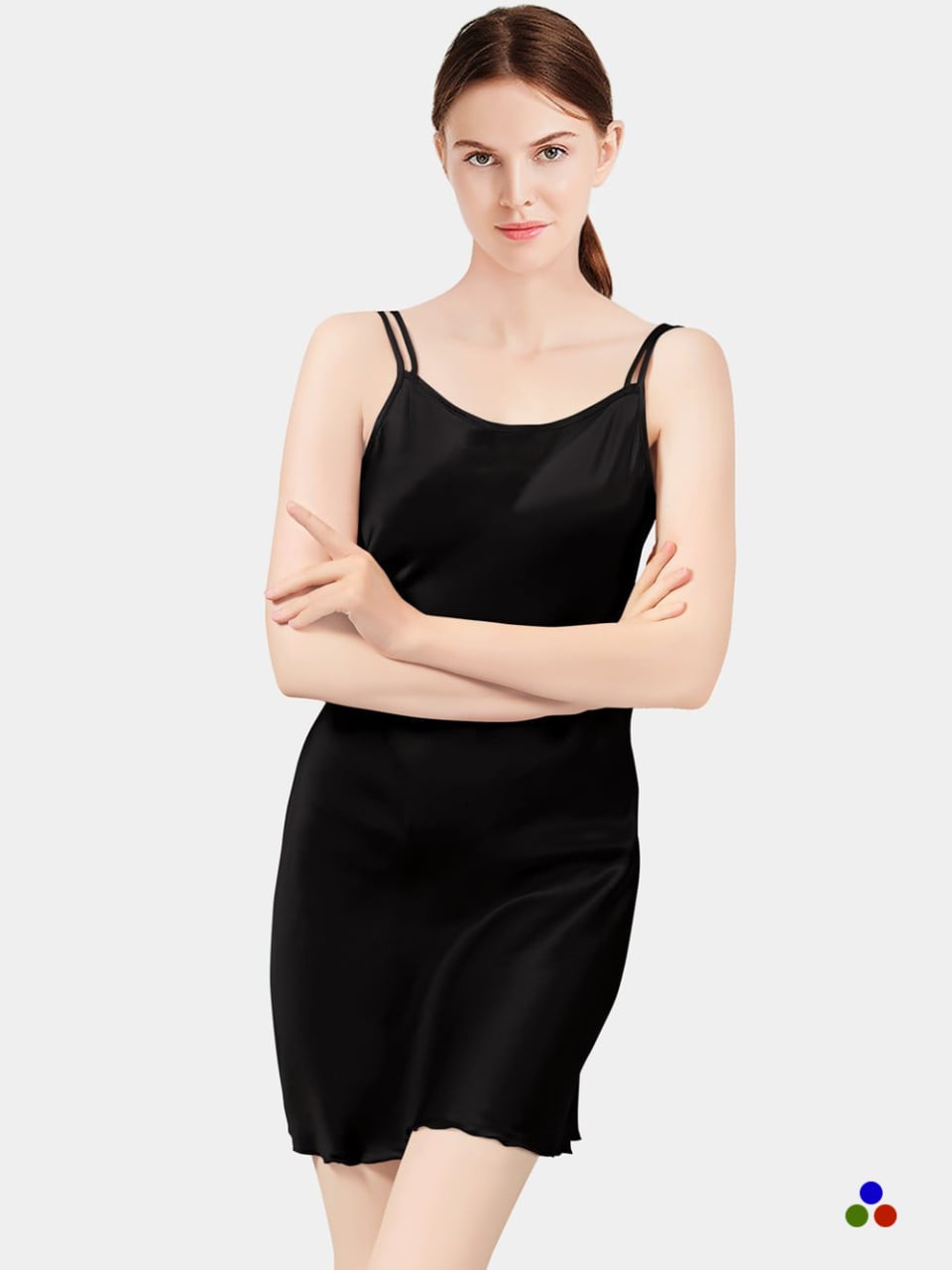 mulberry silk slip_wine