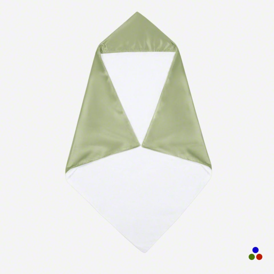 silk baby blanket_sage green