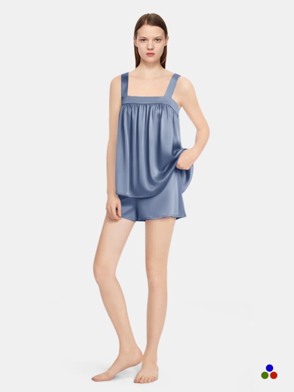 silk cami set_dark pastel blue