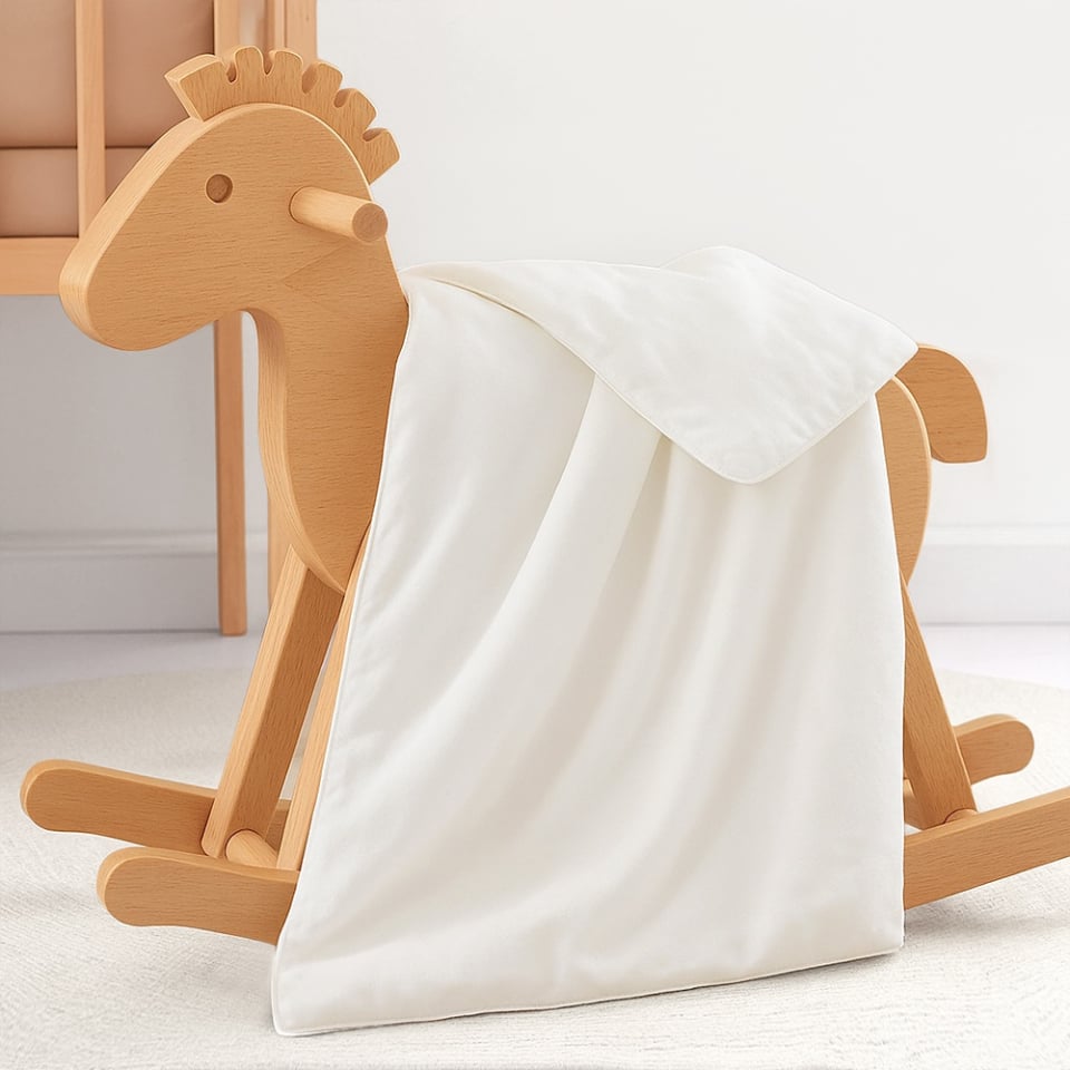silk baby comforter