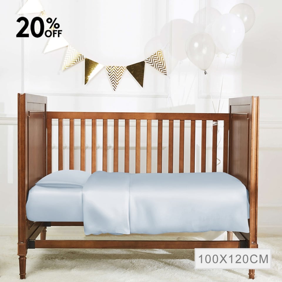 silk crib duvet cover