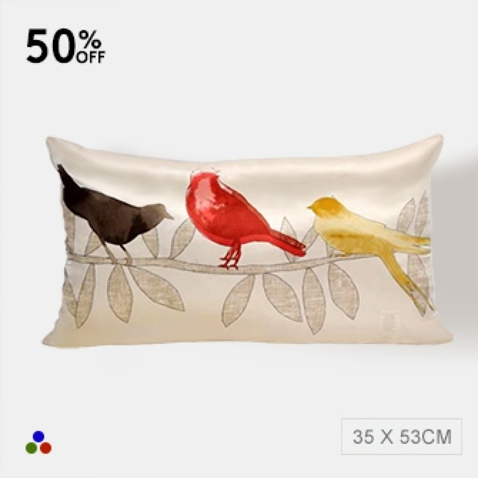 silk throw pillow