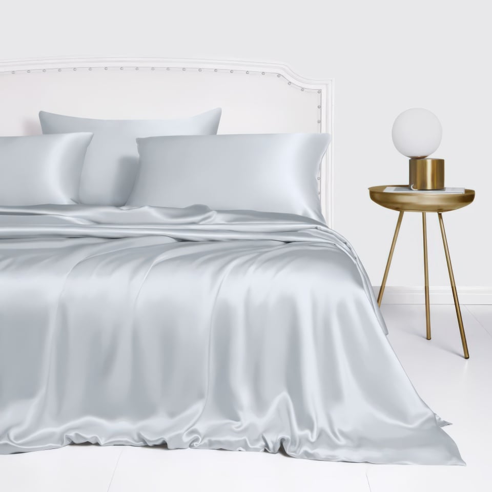 silk duvet cover_alice blue