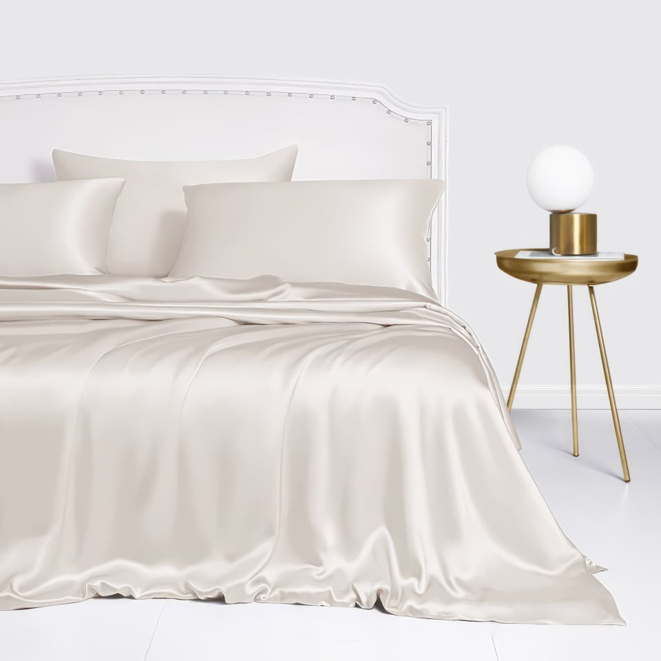 silk duvet cover_light beige