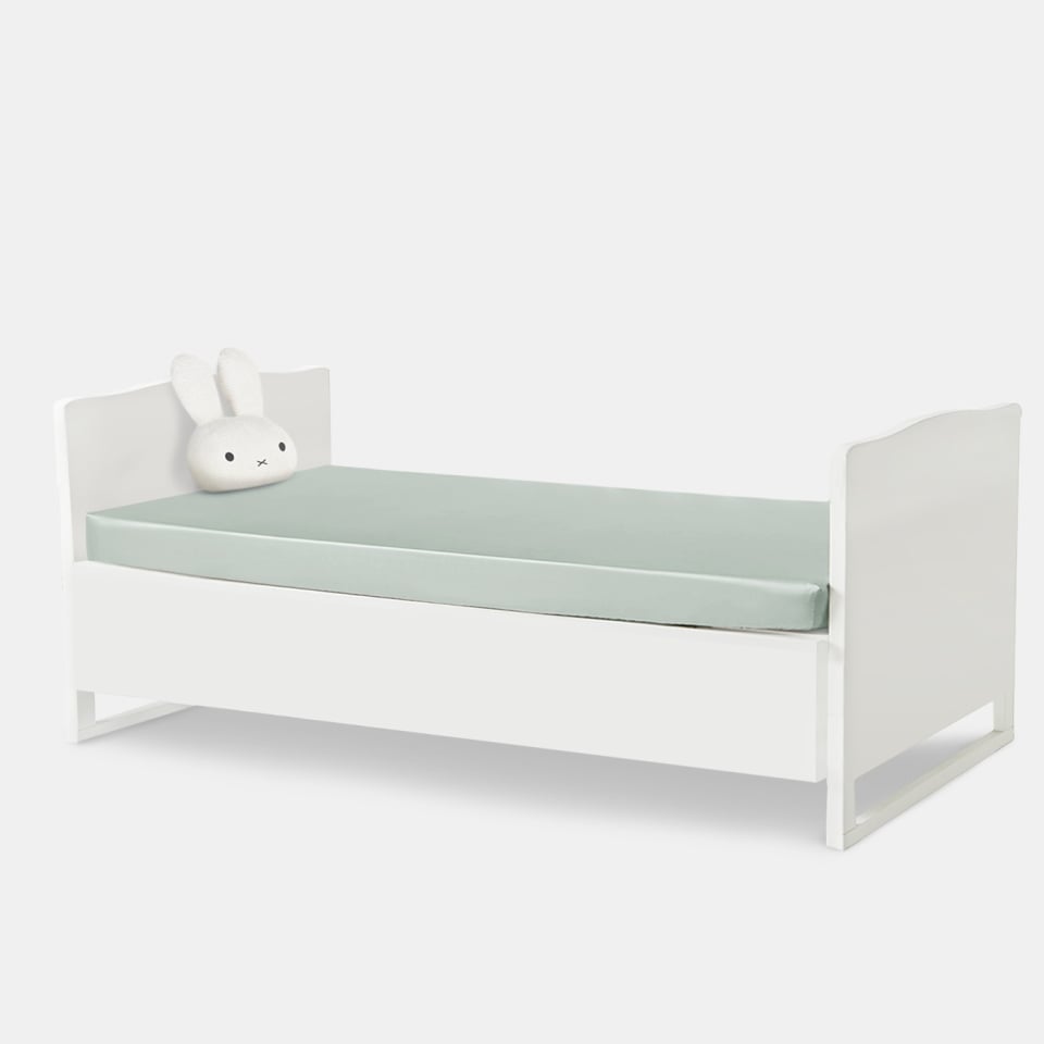silk kids fitted sheet_morandi green