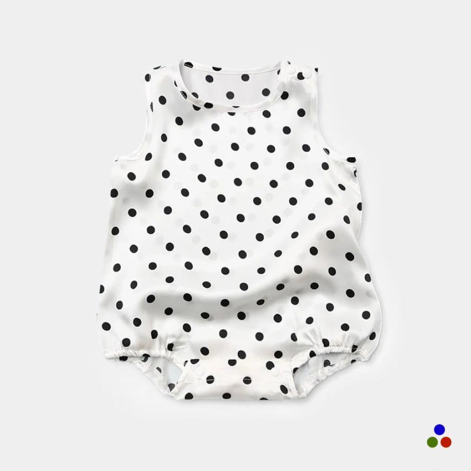 pure silk baby bodysuit