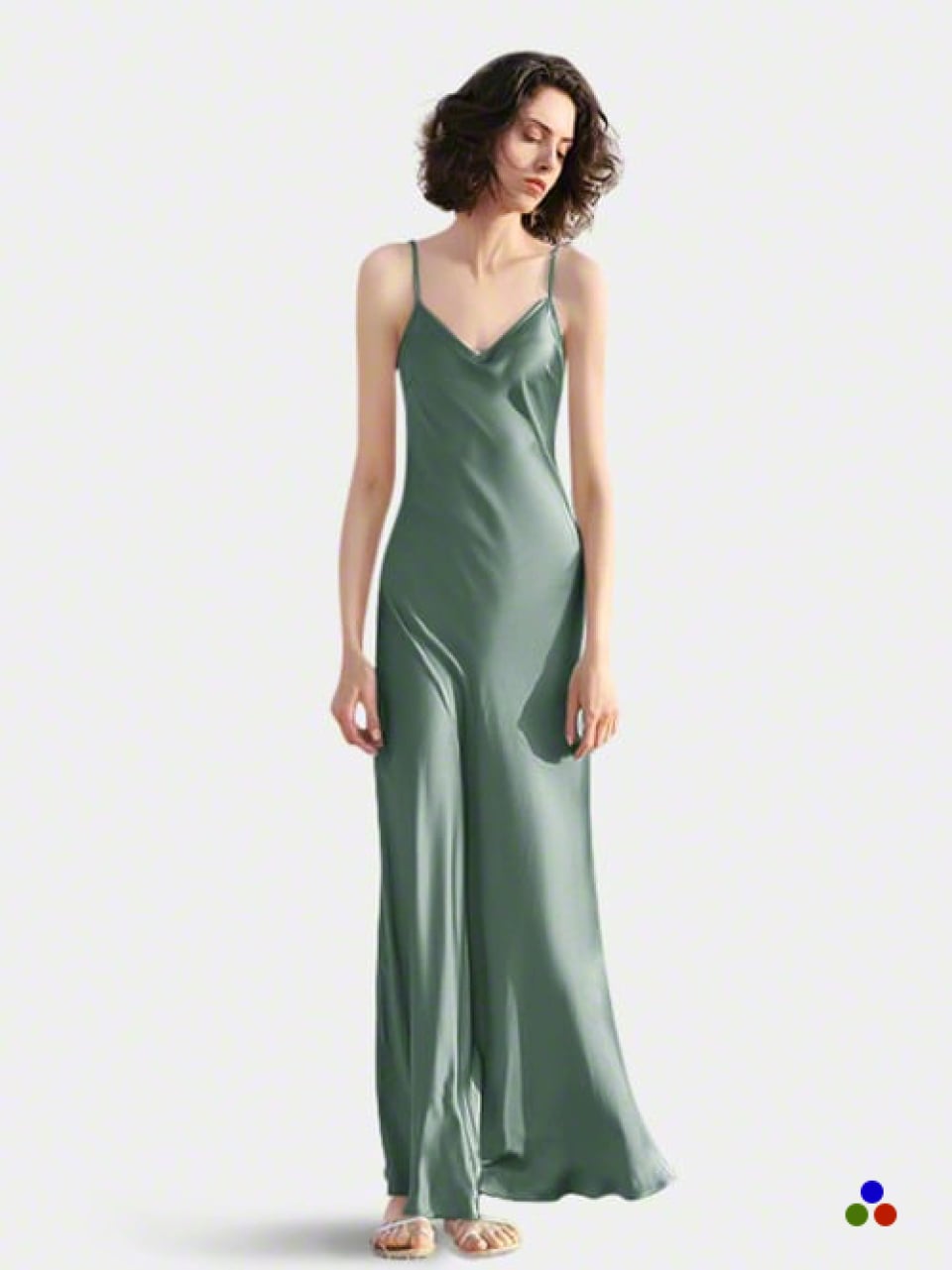 silk nightgown_cambridge blue