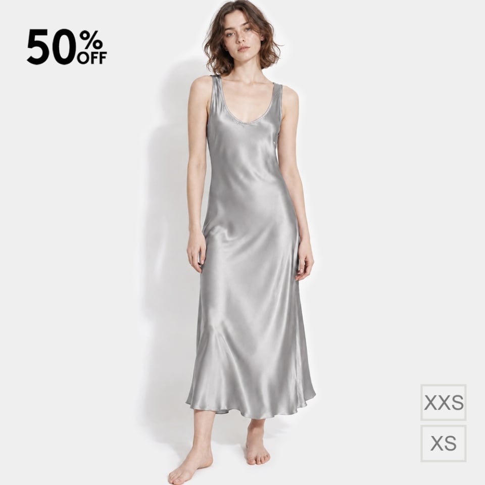 vestido de seda_silver