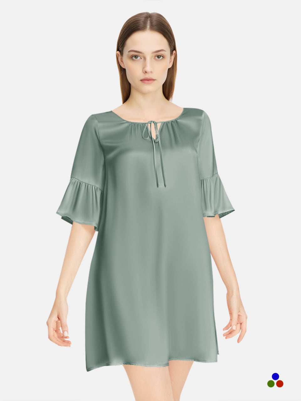 silk nightgown_cambridge blue