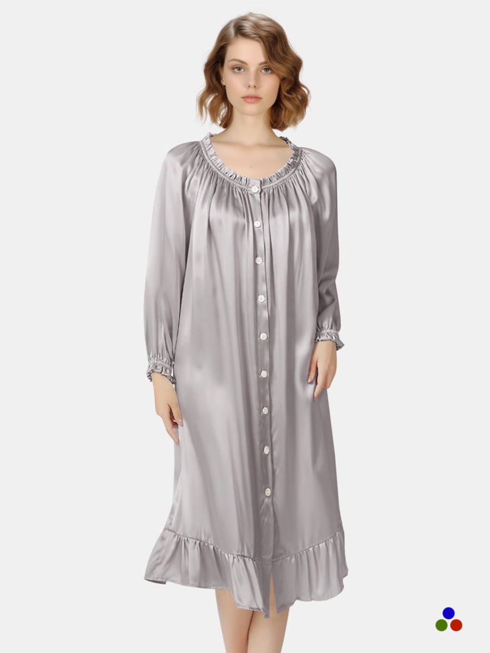 silk nightdresses_silver