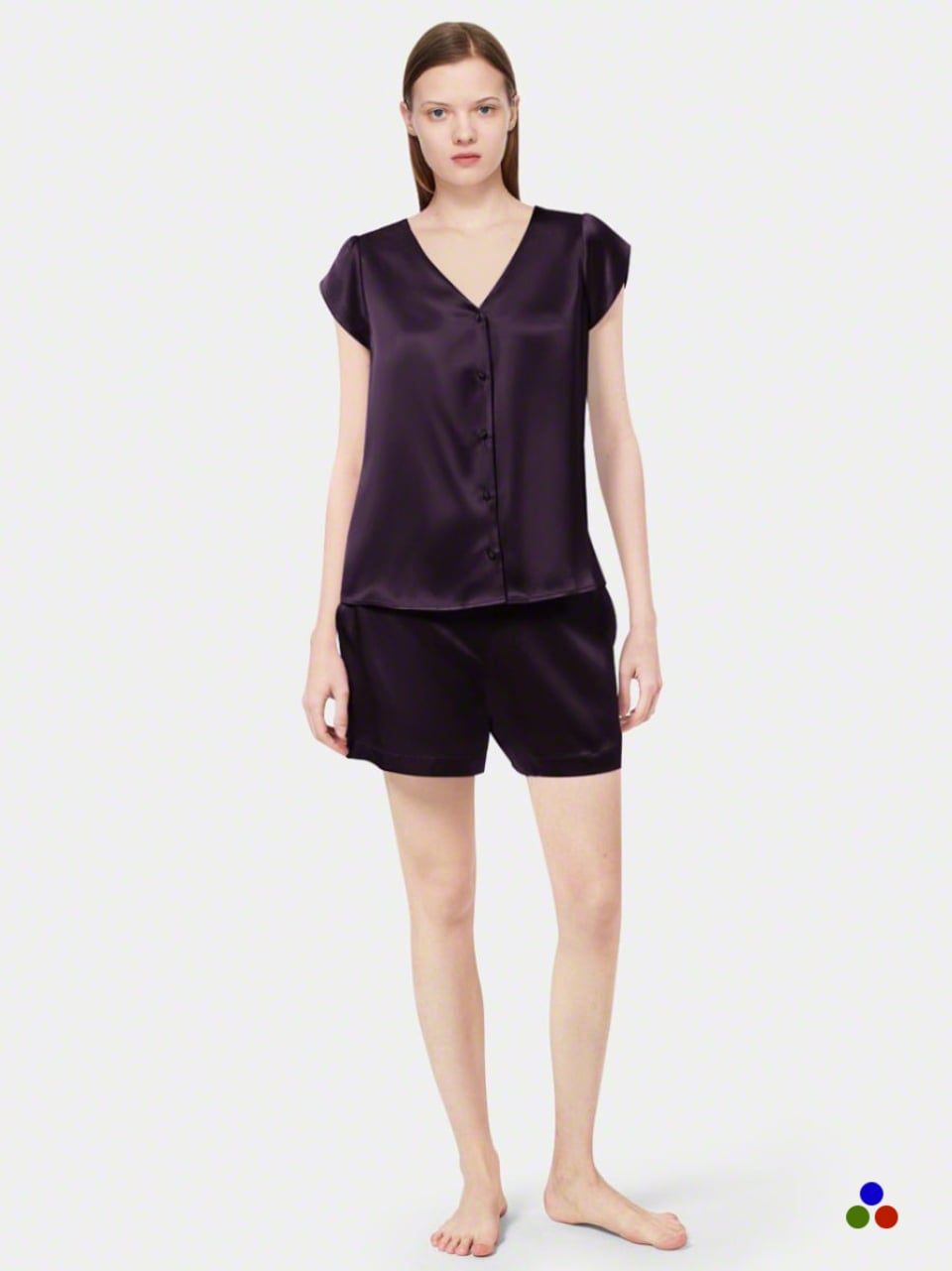 silk pajamas_dark purple