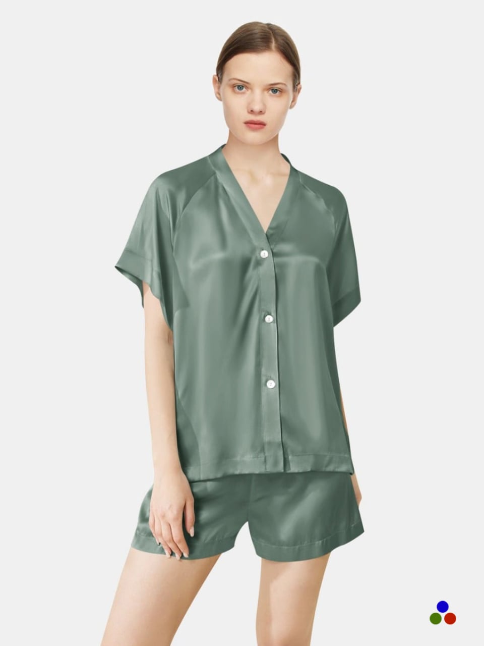 silk pajamas_cambridge blue