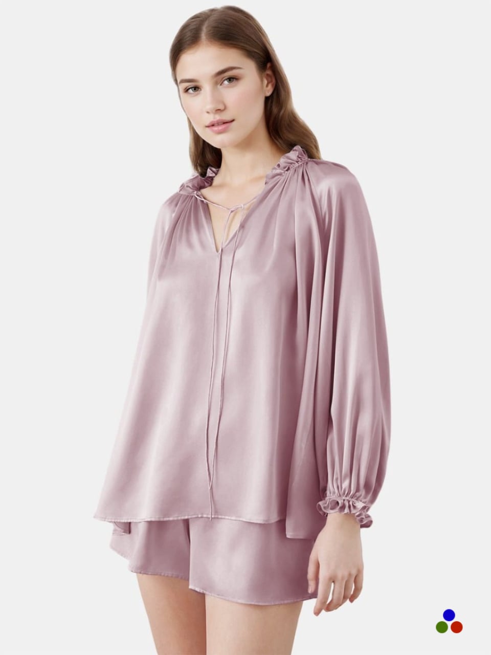 pure silk loungewear women_thistle