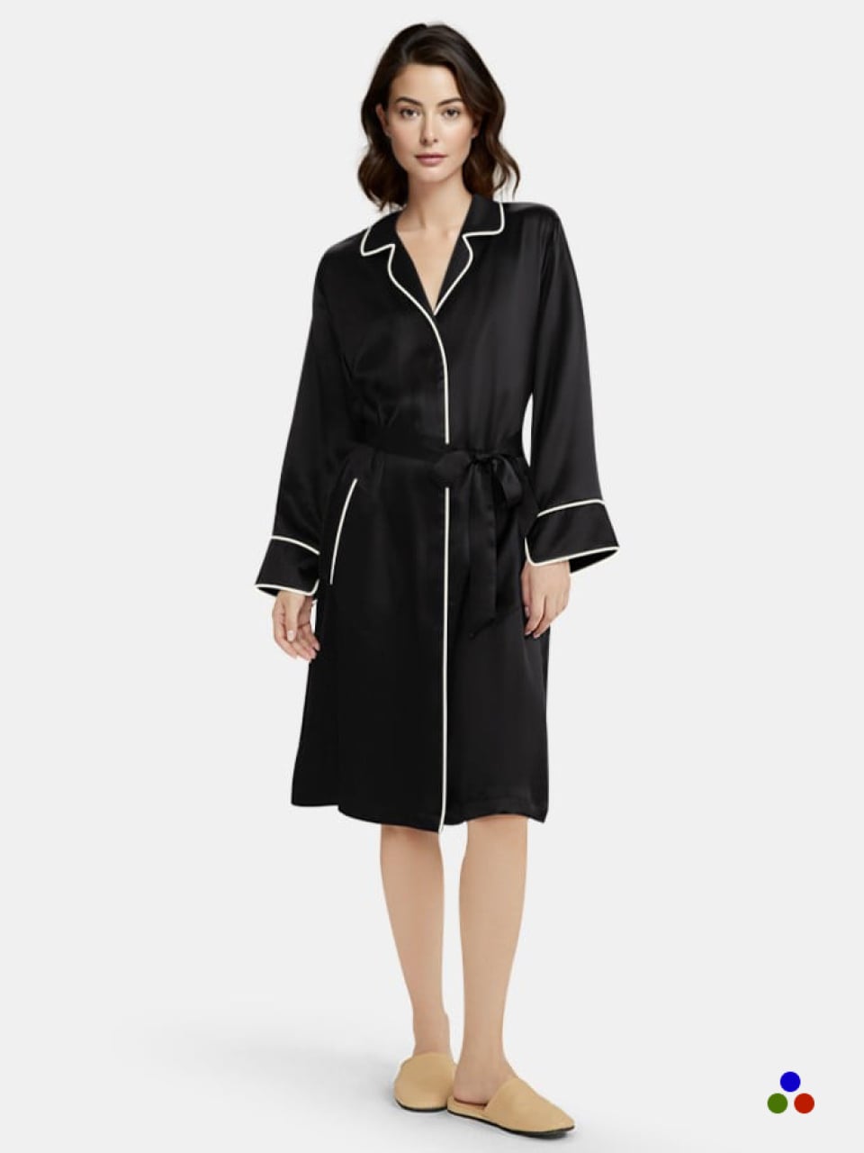 silk robes_black/ivory