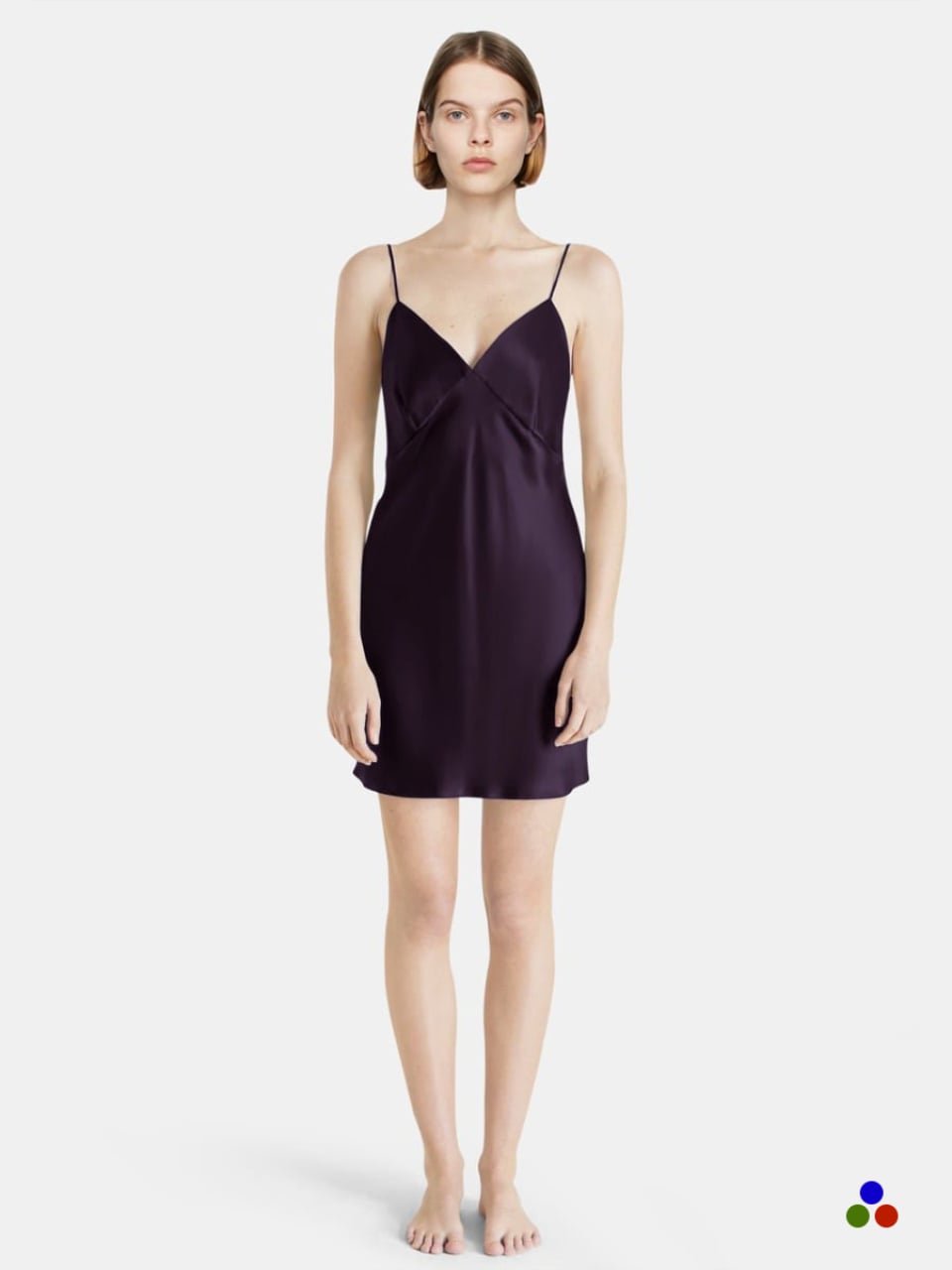 mulberry silk nighty slips_dark purple