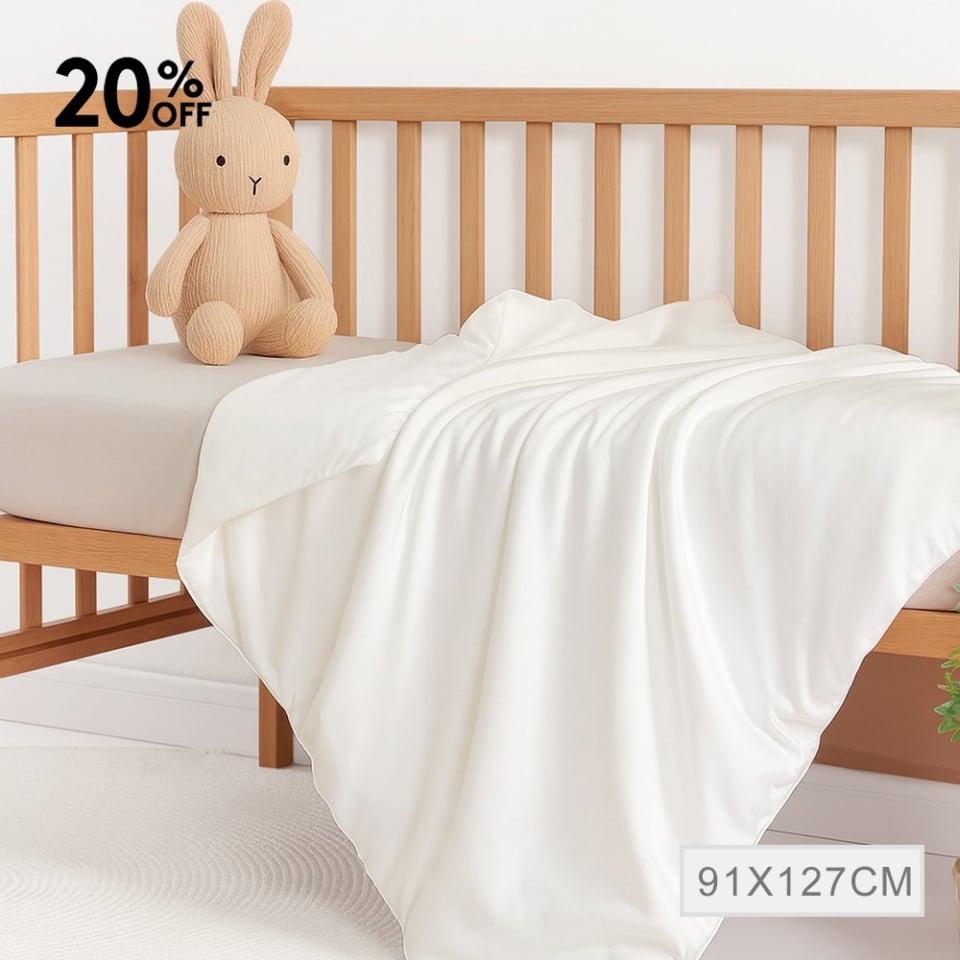 Seiden-Babysteppdecke