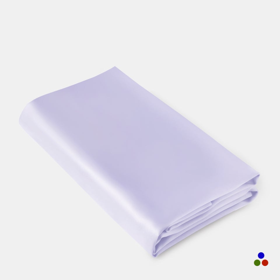 drap plat en soie pour tout-petits_lavender blue