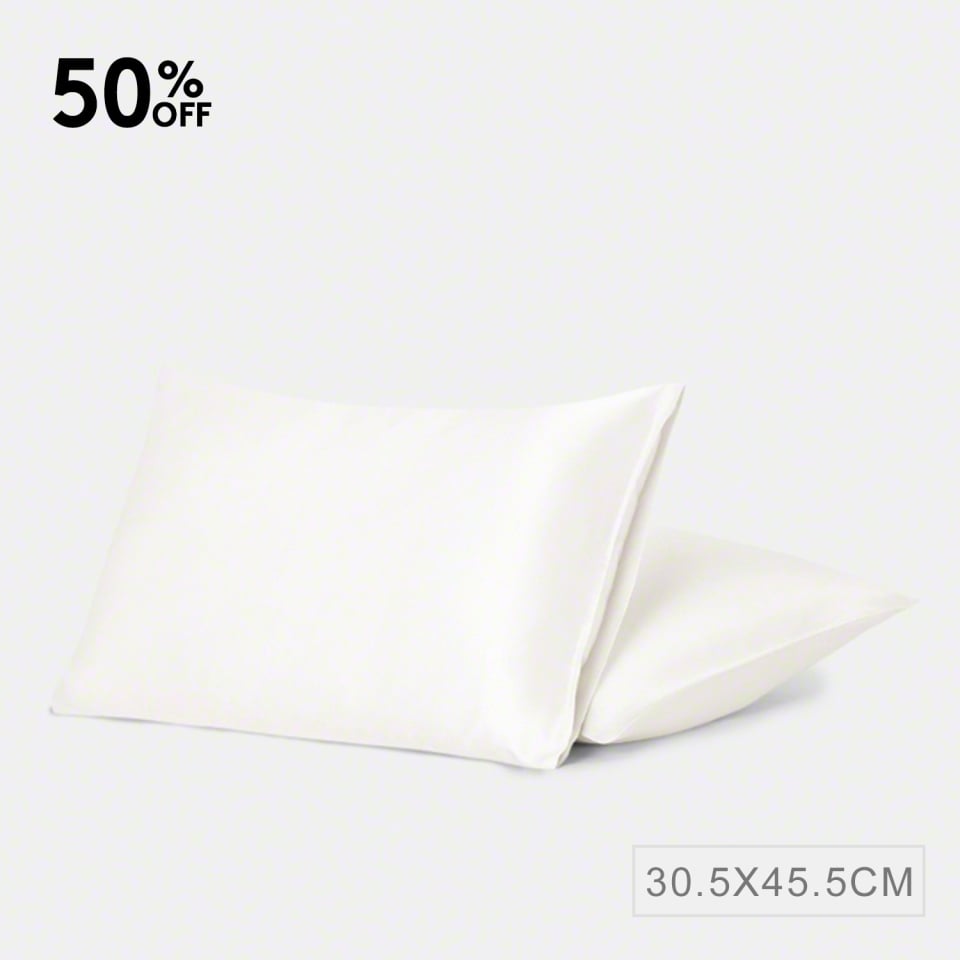 silk toddler pillowcase_ivory