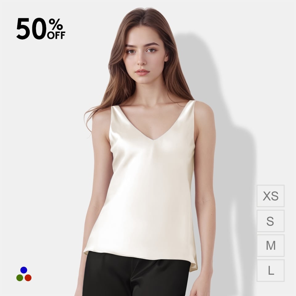 mulberry silk top_ivory
