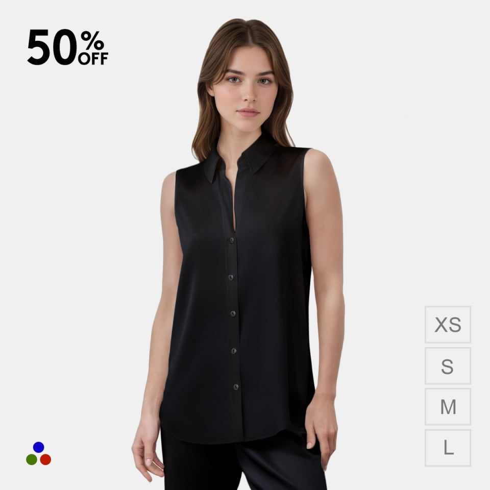 silk top_black