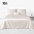 silk bed linen_light beige color