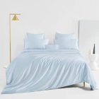 silk sheet set_baby blue
