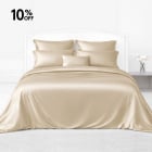 silk bed linen_beige