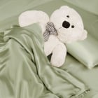 silk toddler bedding set_sage green
