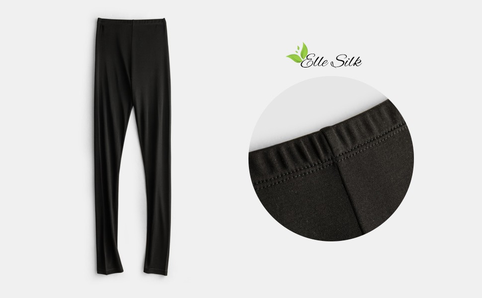 Soft Silk Jersey Leggings