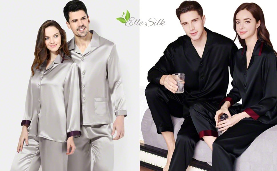 Pijama de Seda para parejas