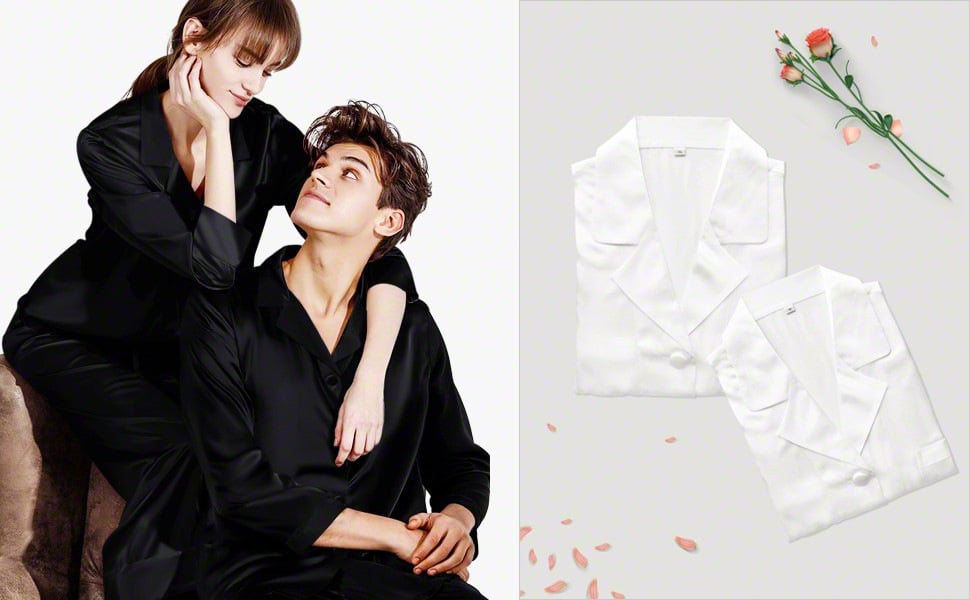 Silk Pajamas for Couples