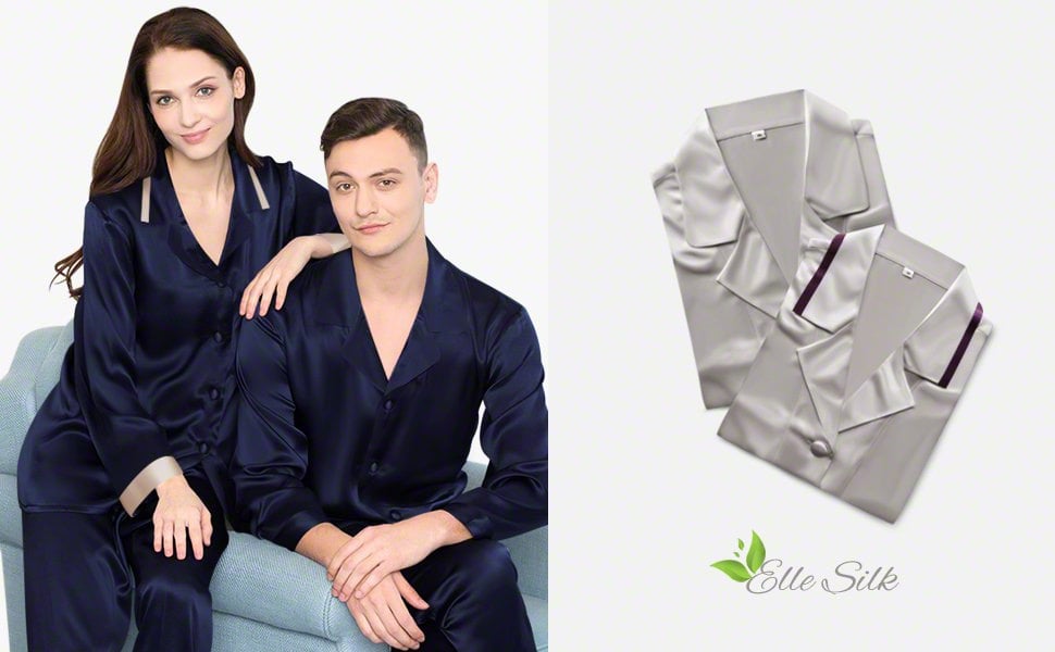 Silk Pajamas for Couples