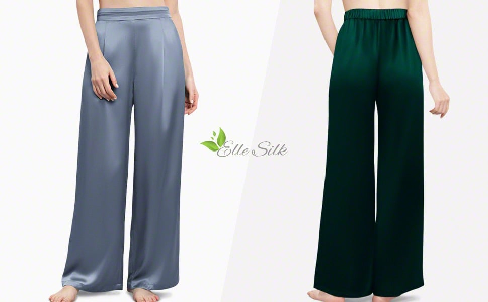 Silk Pajama Trousers