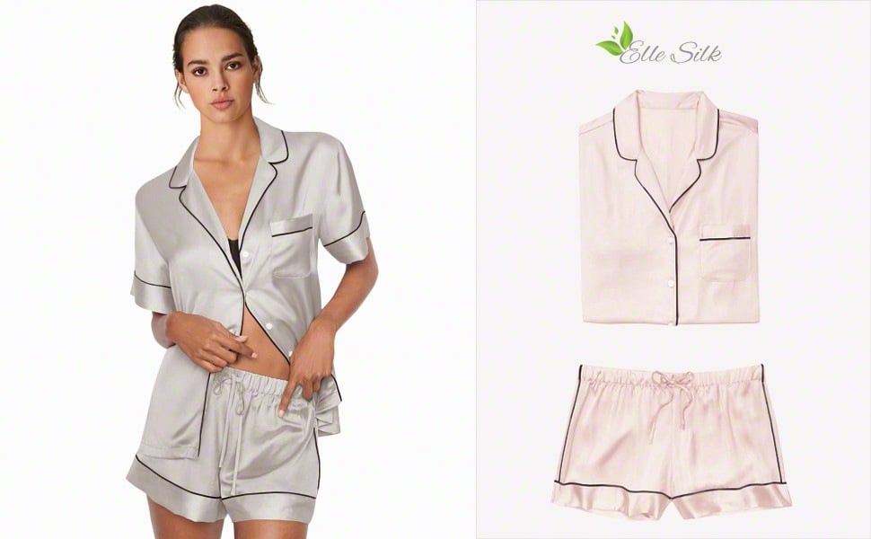 Silk Short Pajama Set
