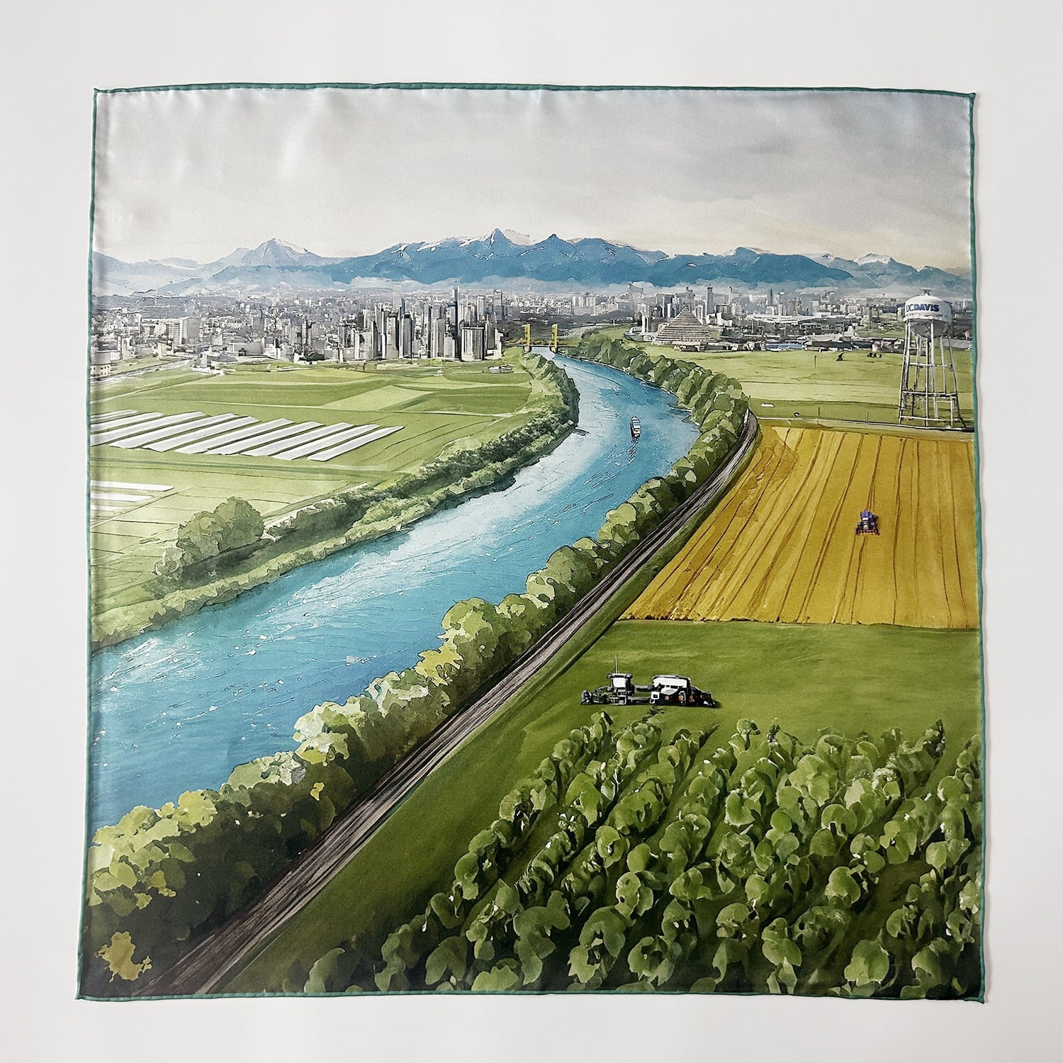 silk scarves