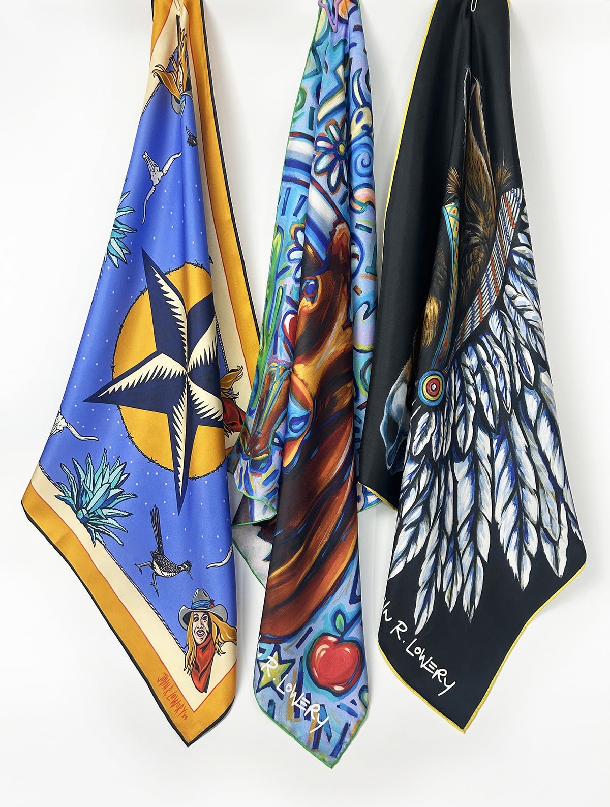 silk scarves