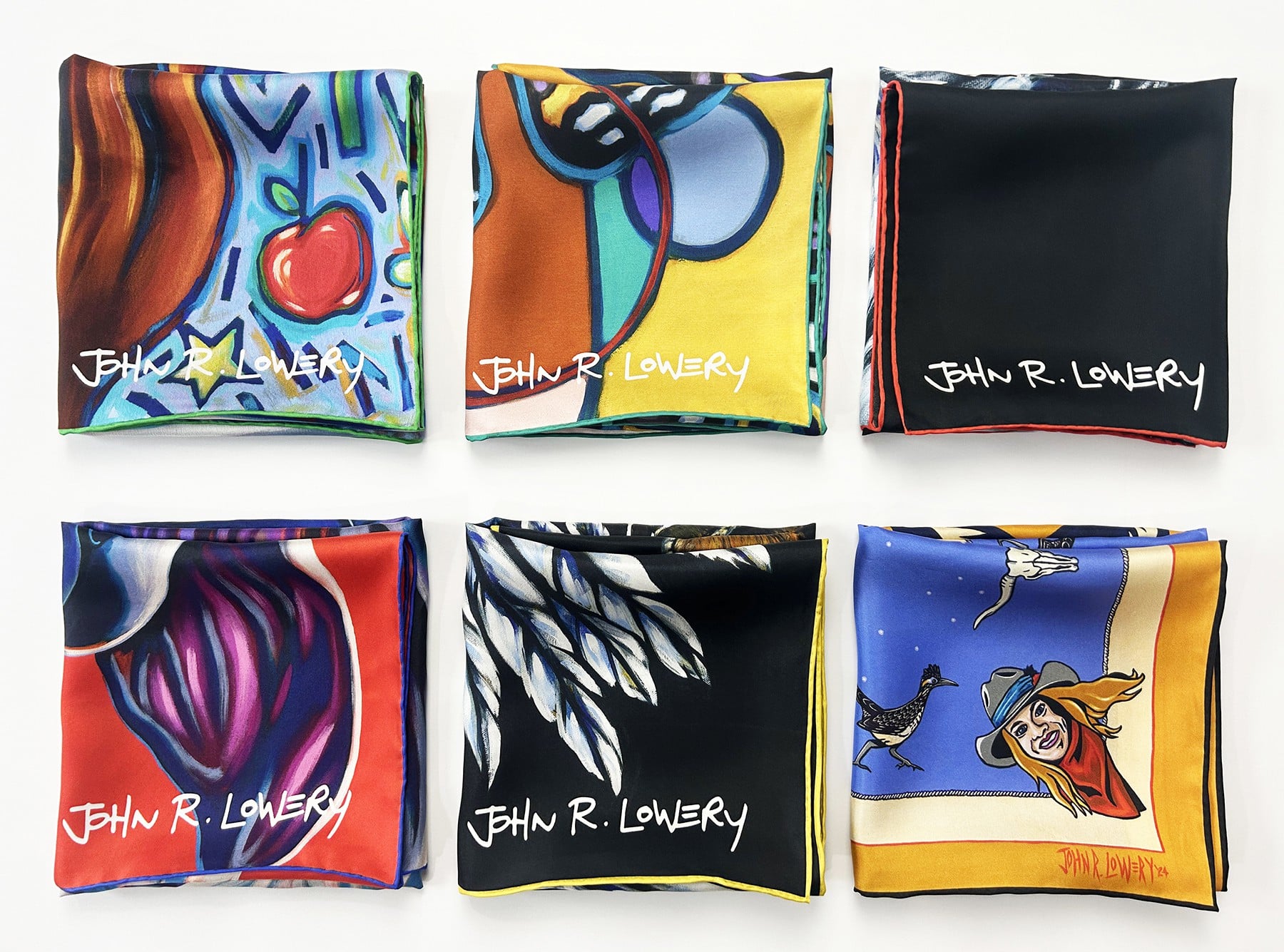 silk scarves