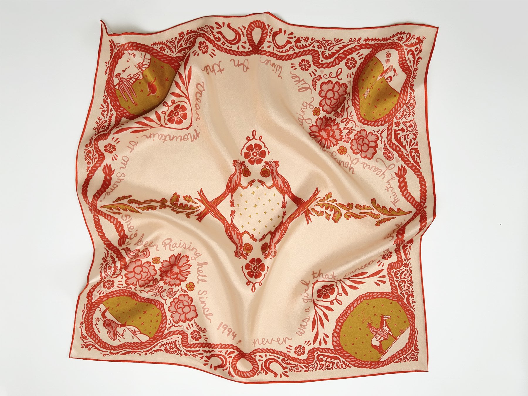 silk scarves